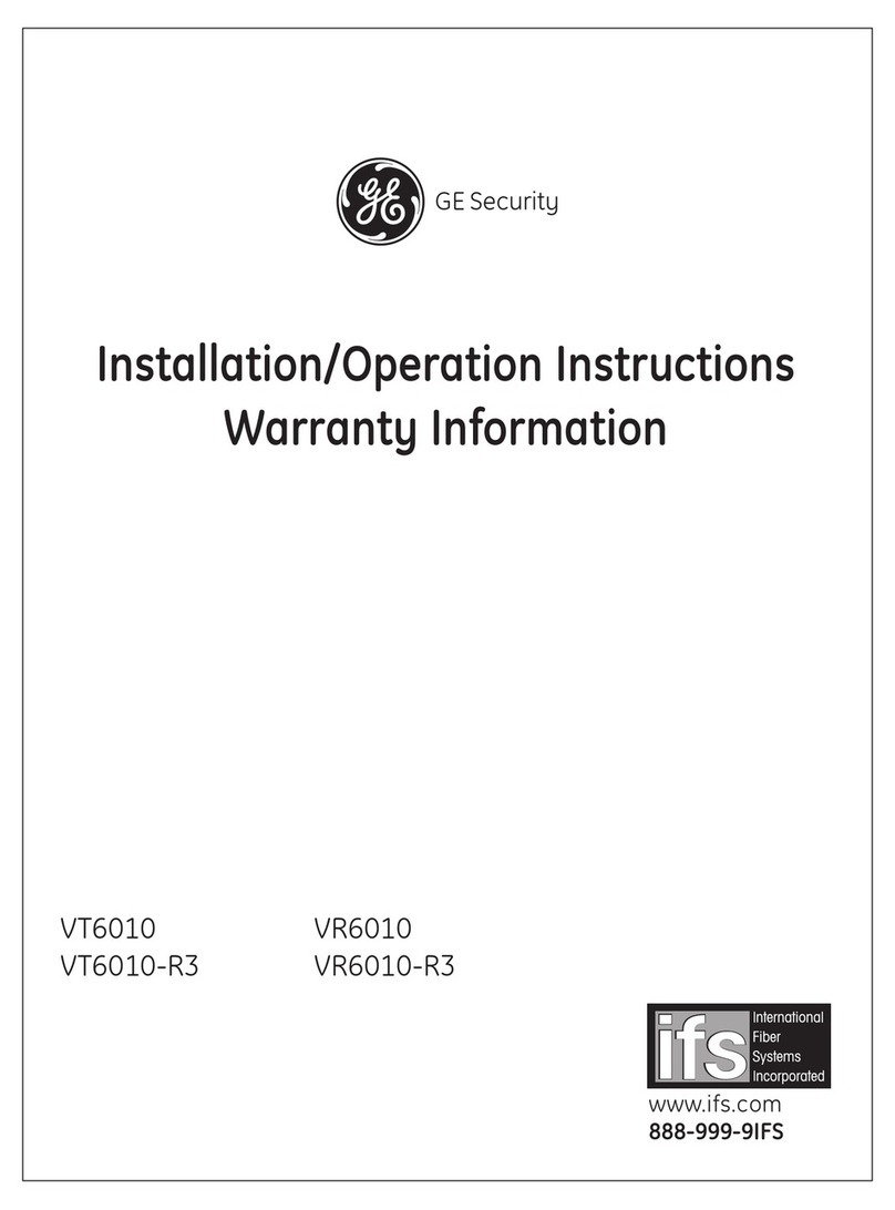 GE VT6010 Installation instructions