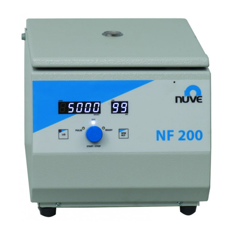 NUVE NF 200 User manual