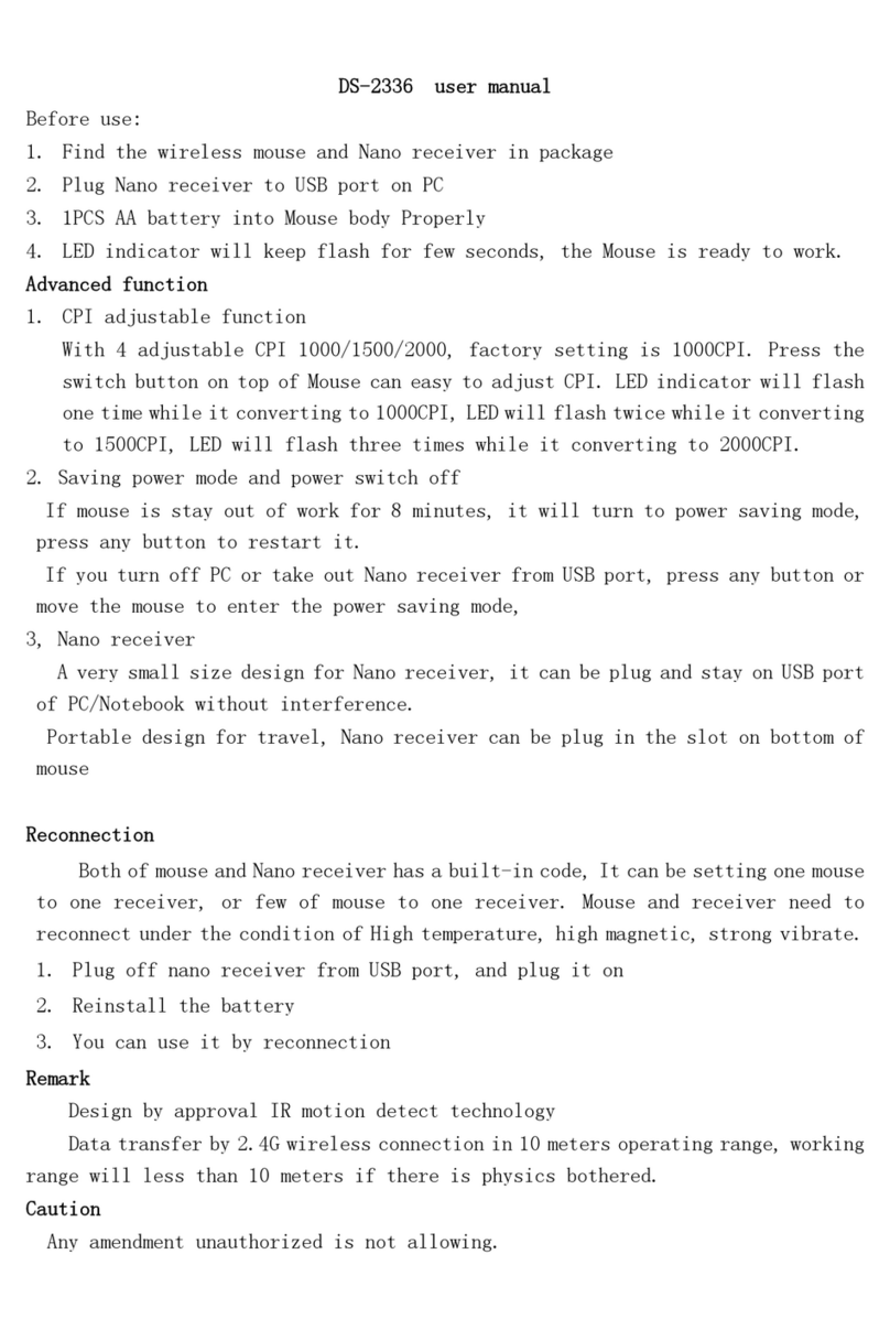 Eastern Times Technology DS-2336 User manual Eastern Times Technology DS-2336 User manual