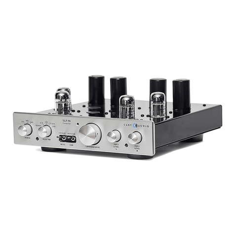 Cary Audio Design SLP-98L User manual