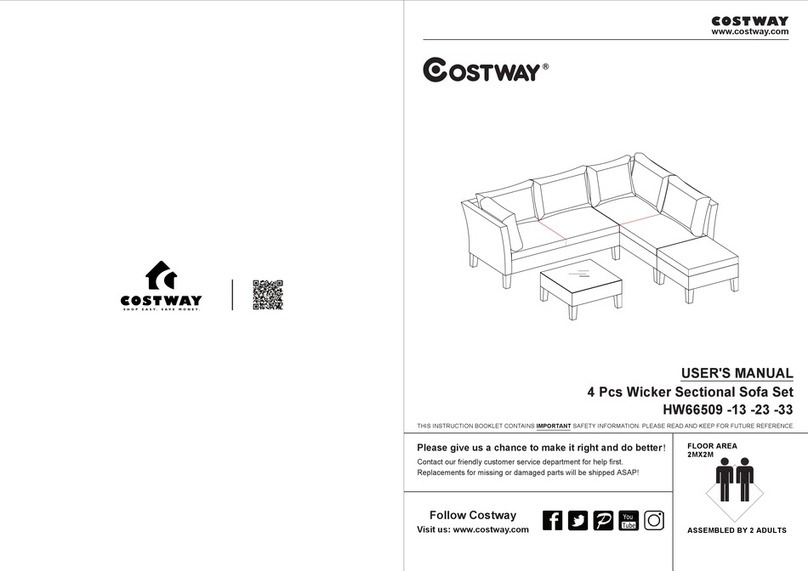 Costway HW66509 User manual