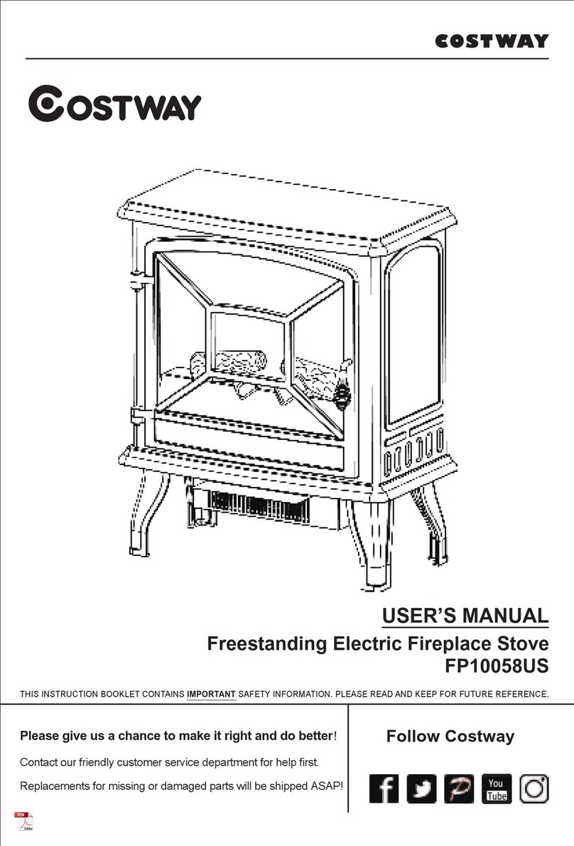 Costway FP10058US user manual Costway FP10058US user manual