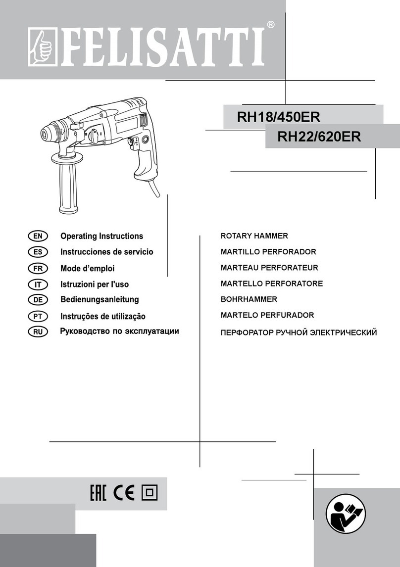Felisatti RH18/450ER operating instructions