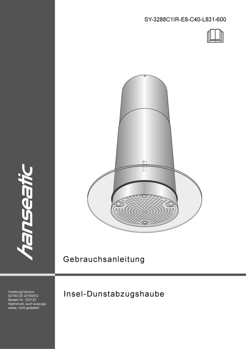 Hanseatic 822120 user manual
