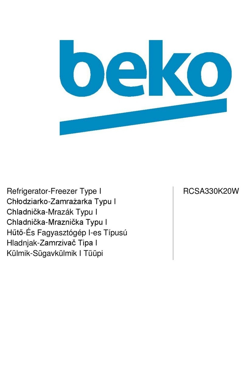 Beko RCSA330K20W User manual