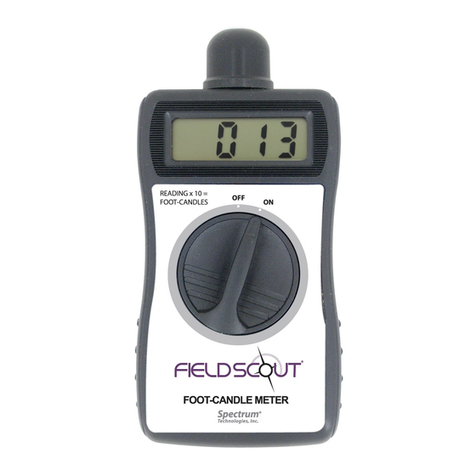 Spectrum Technologies FIELDSCOUT 3413F User manual