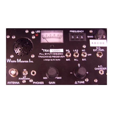Wildlife Materials TRX-5000S User manual