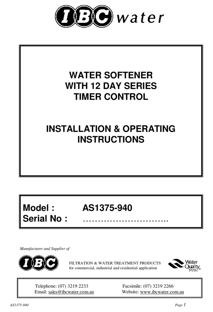 IBC Water AS1375-940 Manual IBC Water AS1375-940 Manual