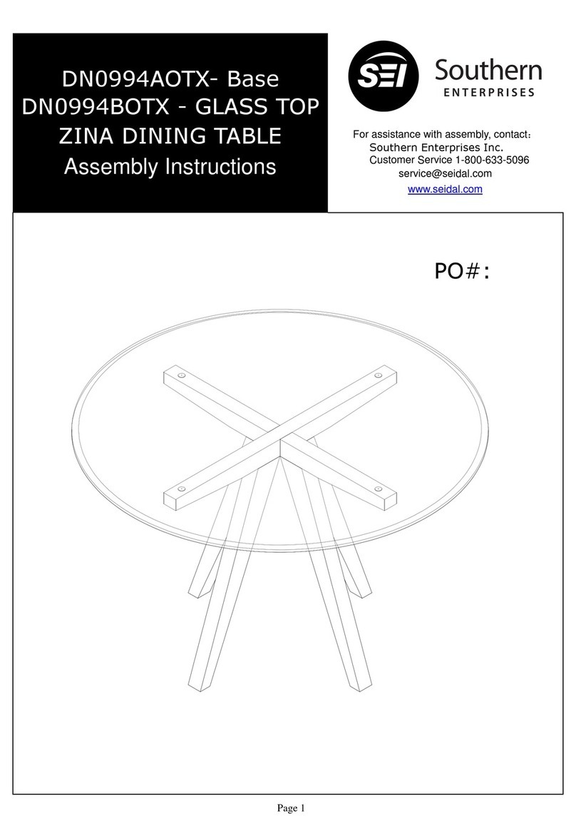SEI ZINA DN0994AOTX User manual