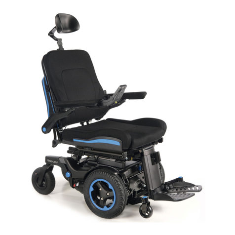 Sunrise Medical Quickie Q700-UP F User manual Sunrise Medical Quickie Q700-UP F User manual