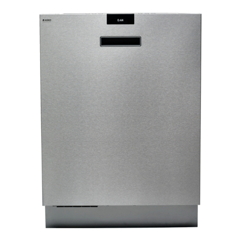 Asko DWCBI252XXL User manual