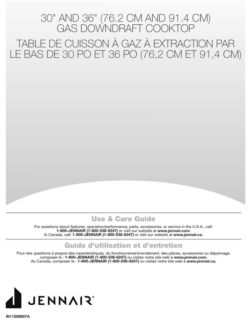 Jenn-Air JGD3536GB User manual