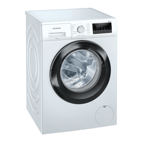 Siemens WM14N2E9DN User manual
