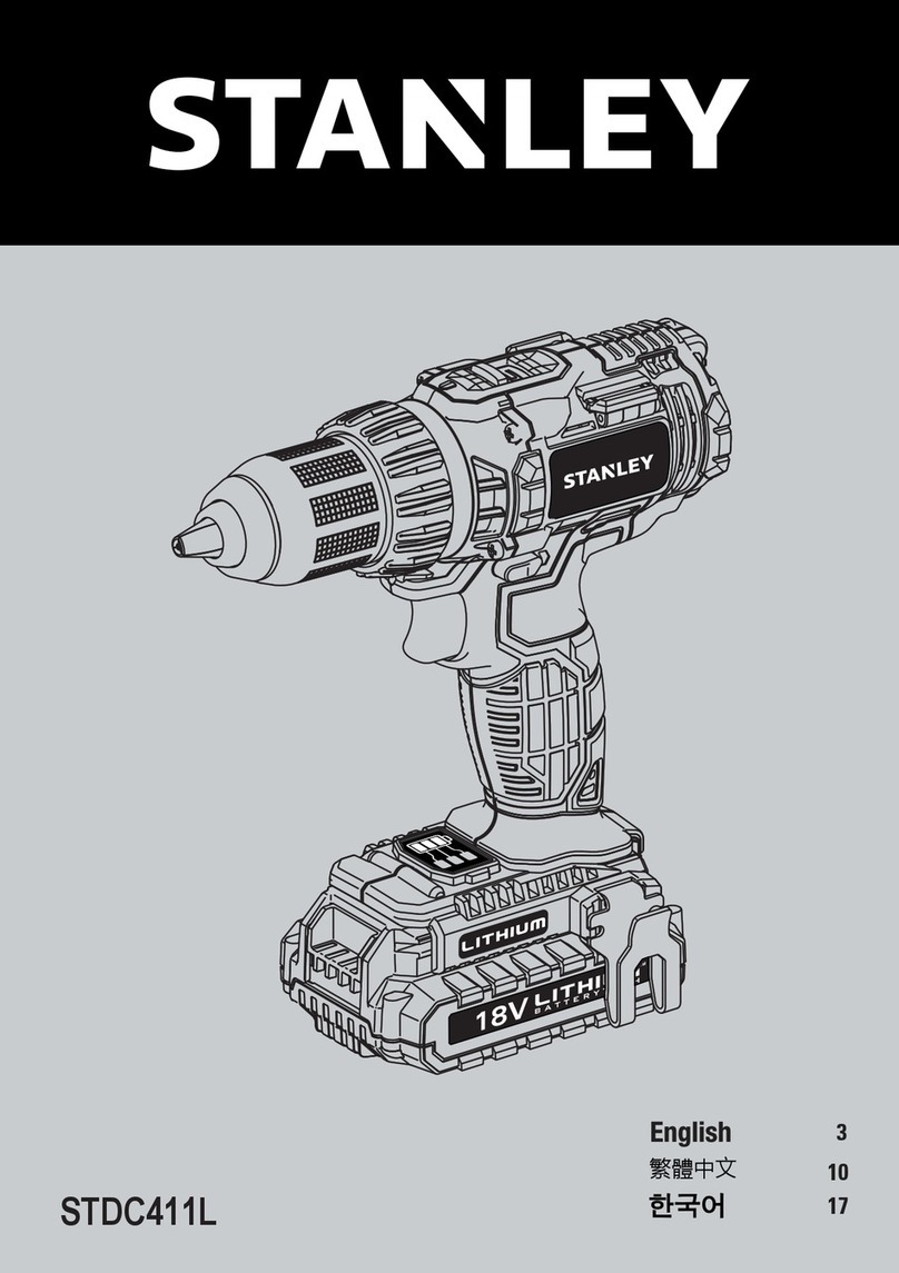 Stanley STDC411L User manual