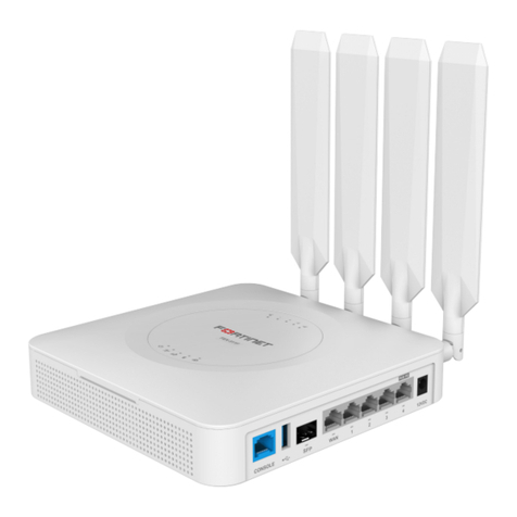 Fortinet FortiExtender 511F quick start guide Fortinet FortiExtender 511F quick start guide