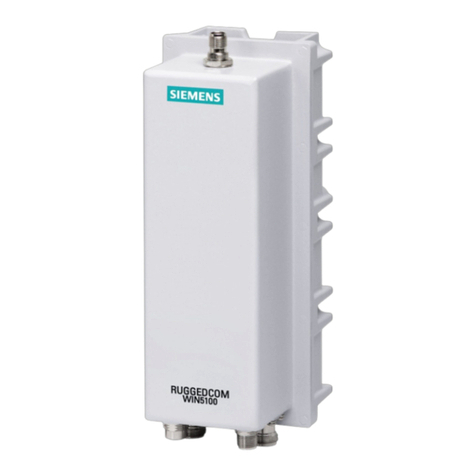 Siemens RUGGEDCOM WIN5158-V-GPS installation guide