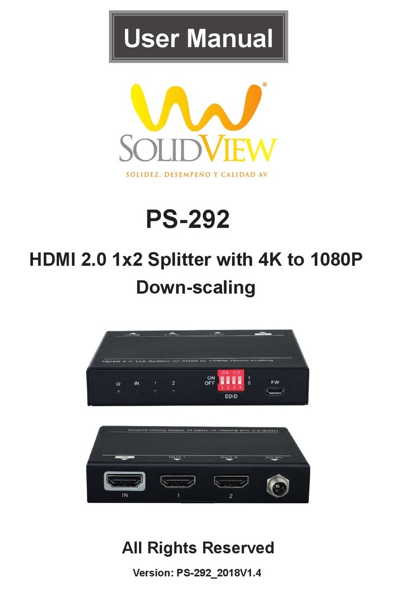 SolidView PS-292 user manual
