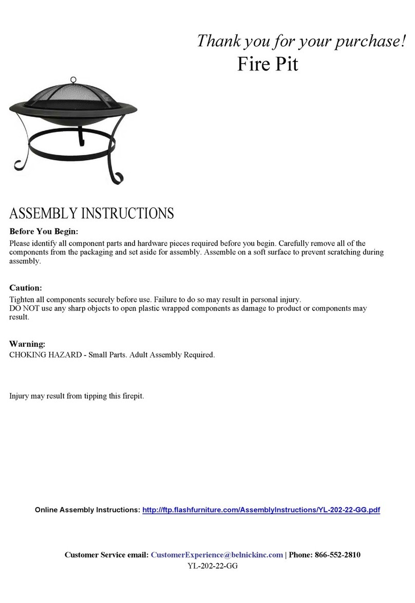 Flash Furniture YL20222GG Assembly instructions