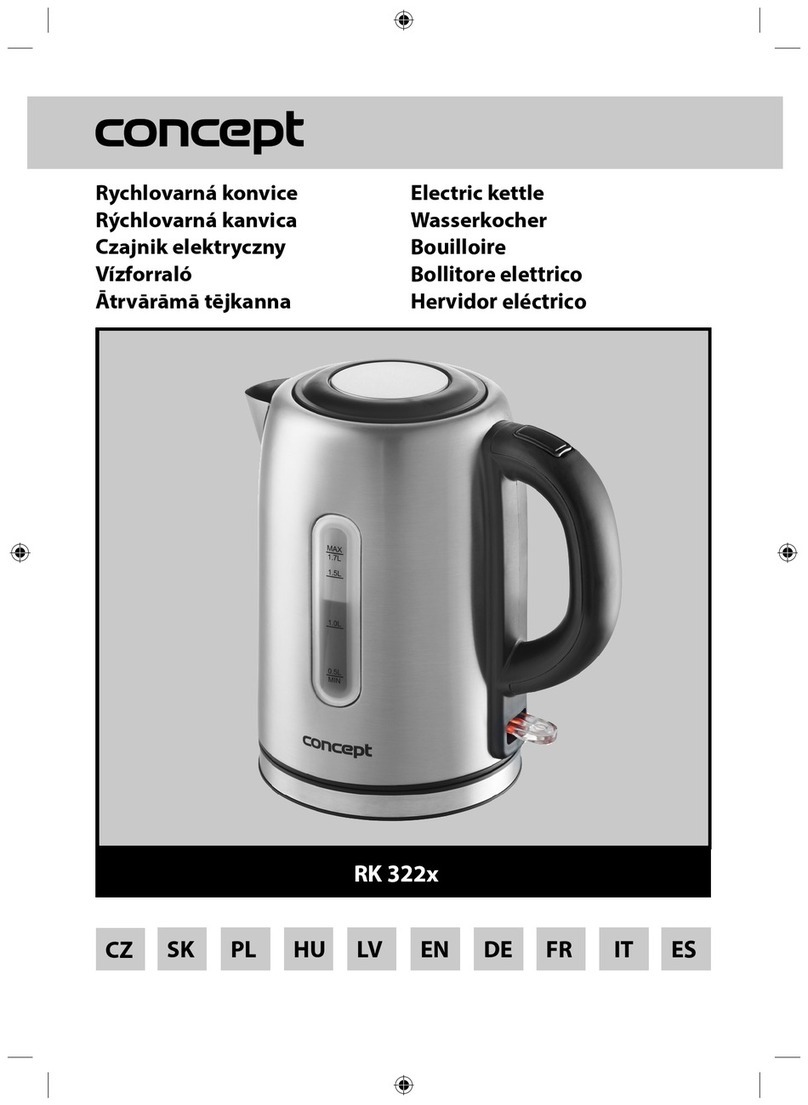 Concept2 RK 322 Series manual