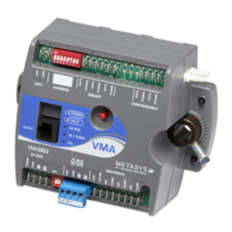 Johnson Controls VMA1617 User manual Johnson Controls VMA1617 User manual