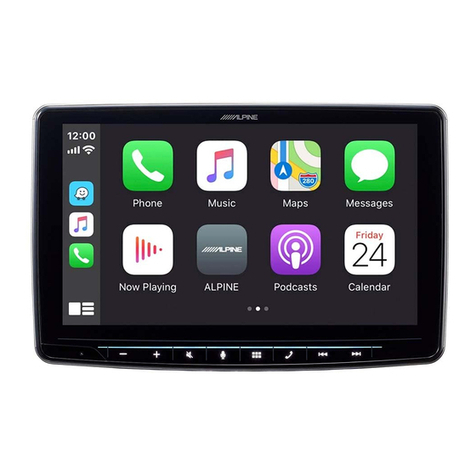 Alpine HALO9 iLX-F309TC User manual