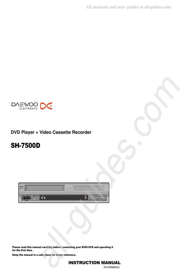 Daewoo SH-7500D User manual
