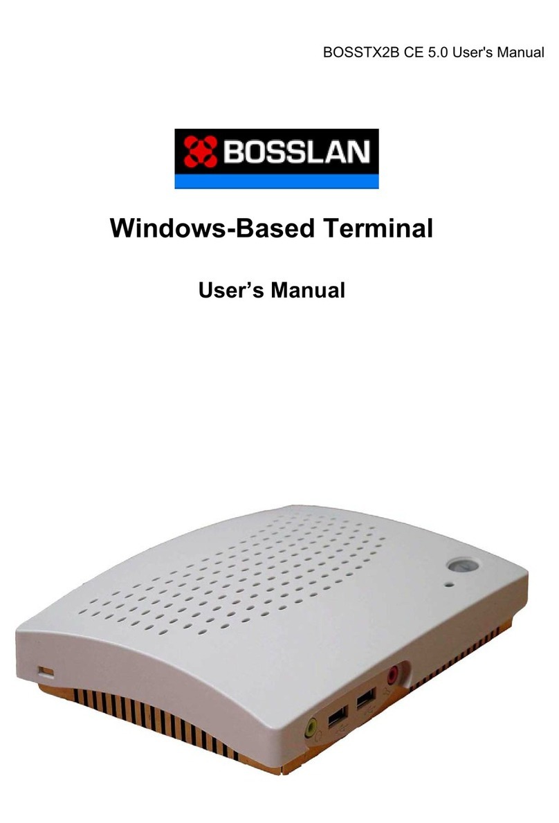 Bosslan BOSSTX2B User manual