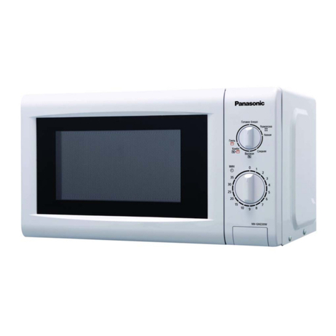 Panasonic NN-GM231W operating instructions