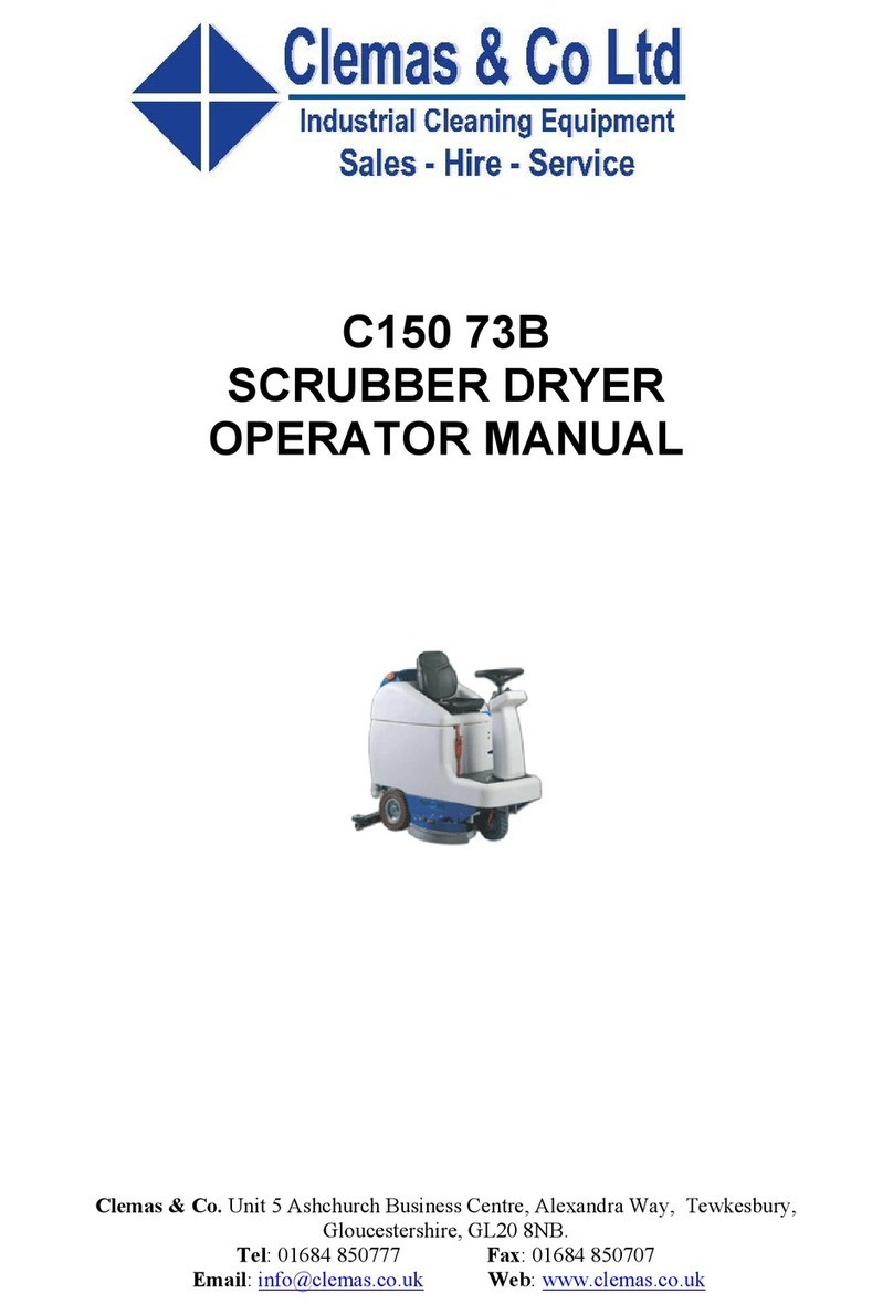 Clemas & Co C150 73B Operator's manual Clemas & Co C150 73B Operator's manual