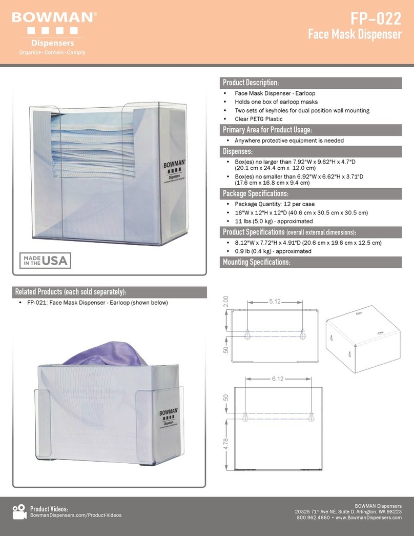 BOWMAN FP-022 User manual