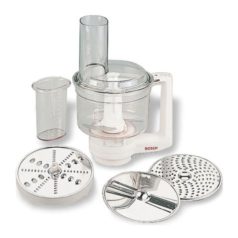 Bosch MUZ-6MM3 User manual