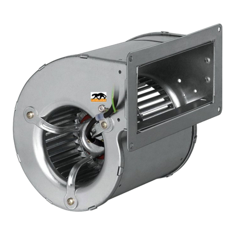 Ebmpapst D2E097-CH85-02 User manual