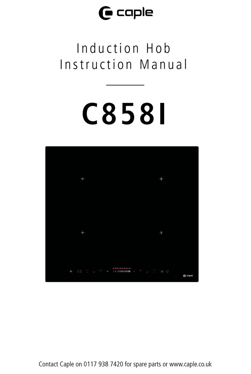 Caple C858i User manual