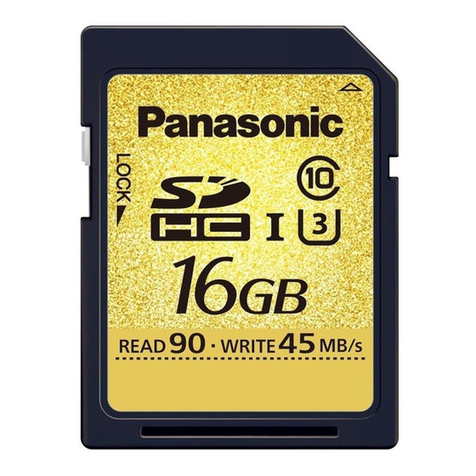 Panasonic RP-SDUC16GAK User manual Panasonic RP-SDUC16GAK User manual