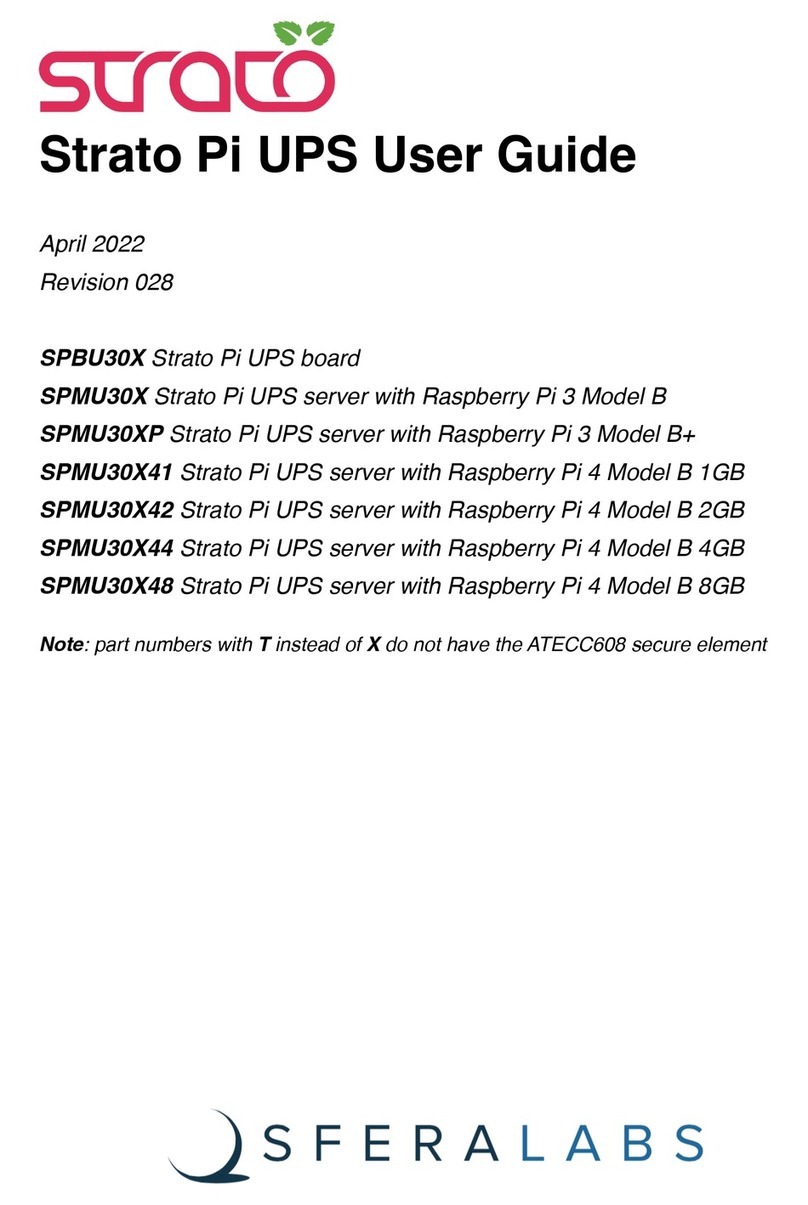STRATO SPBU30X user guide