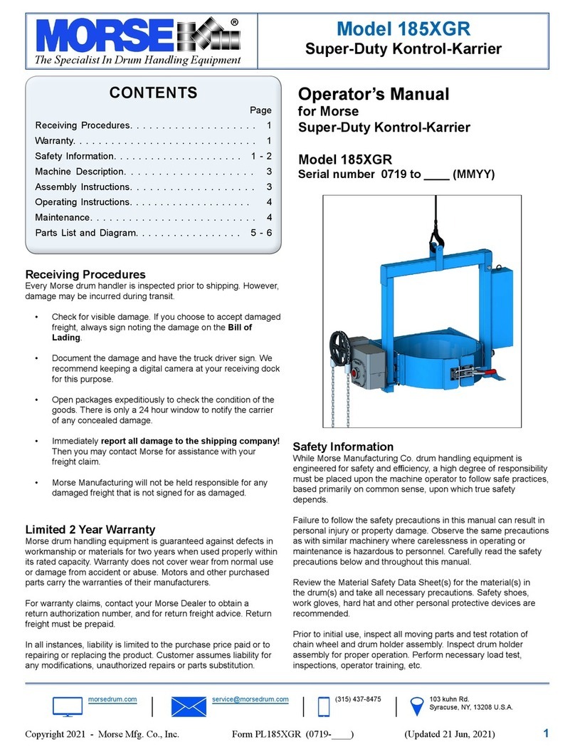 morse 0719 User manual morse 0719 User manual