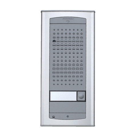 FARFISA INTERCOMS VIDEOKIT DUO EX3262AG User manual
