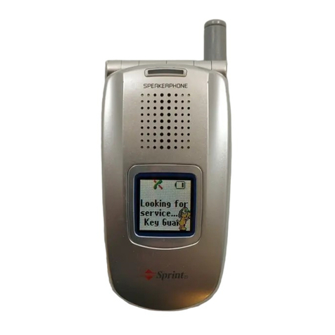 Sanyo Sprint SCP-5400 user guide