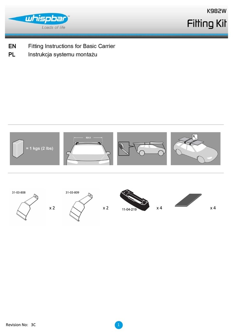 Whispbar K982W User manual
