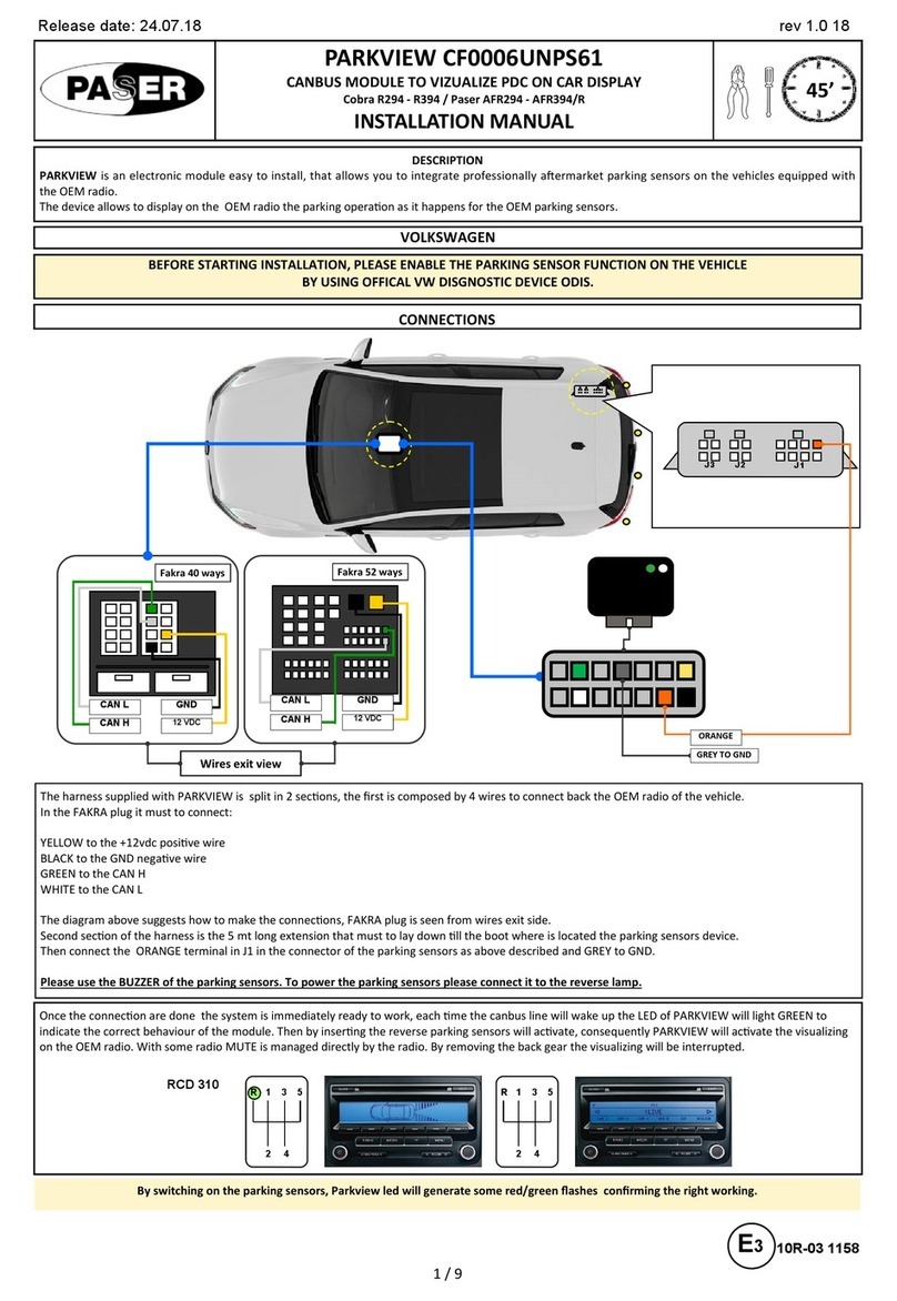 Paser CF0006UNPS61 User manual