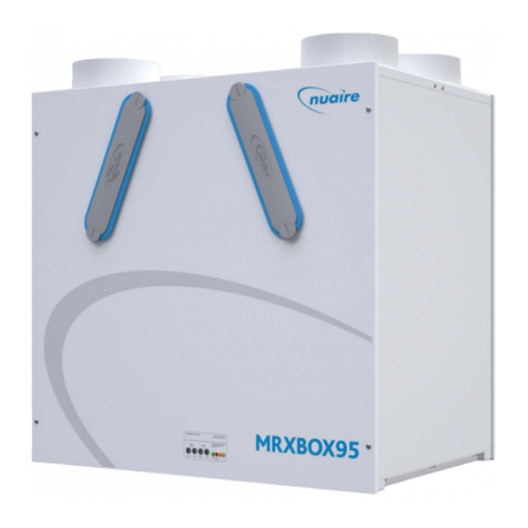 NuAire MRXBOX95AB-WM2 Instruction Manual