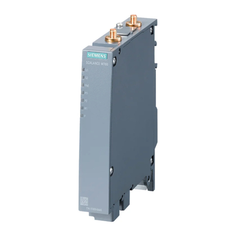 Siemens SCALANCE W774-1 RJ-45 operating instructions