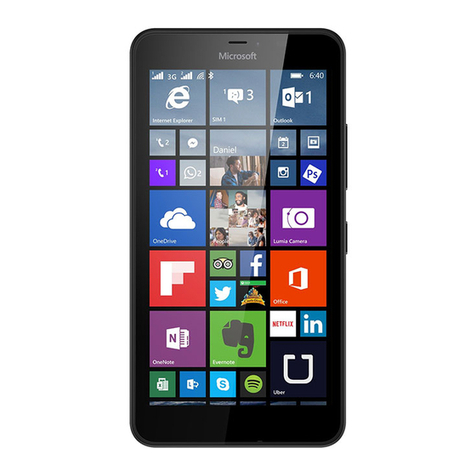 Microsoft Lumia 640 Dual SIM User manual