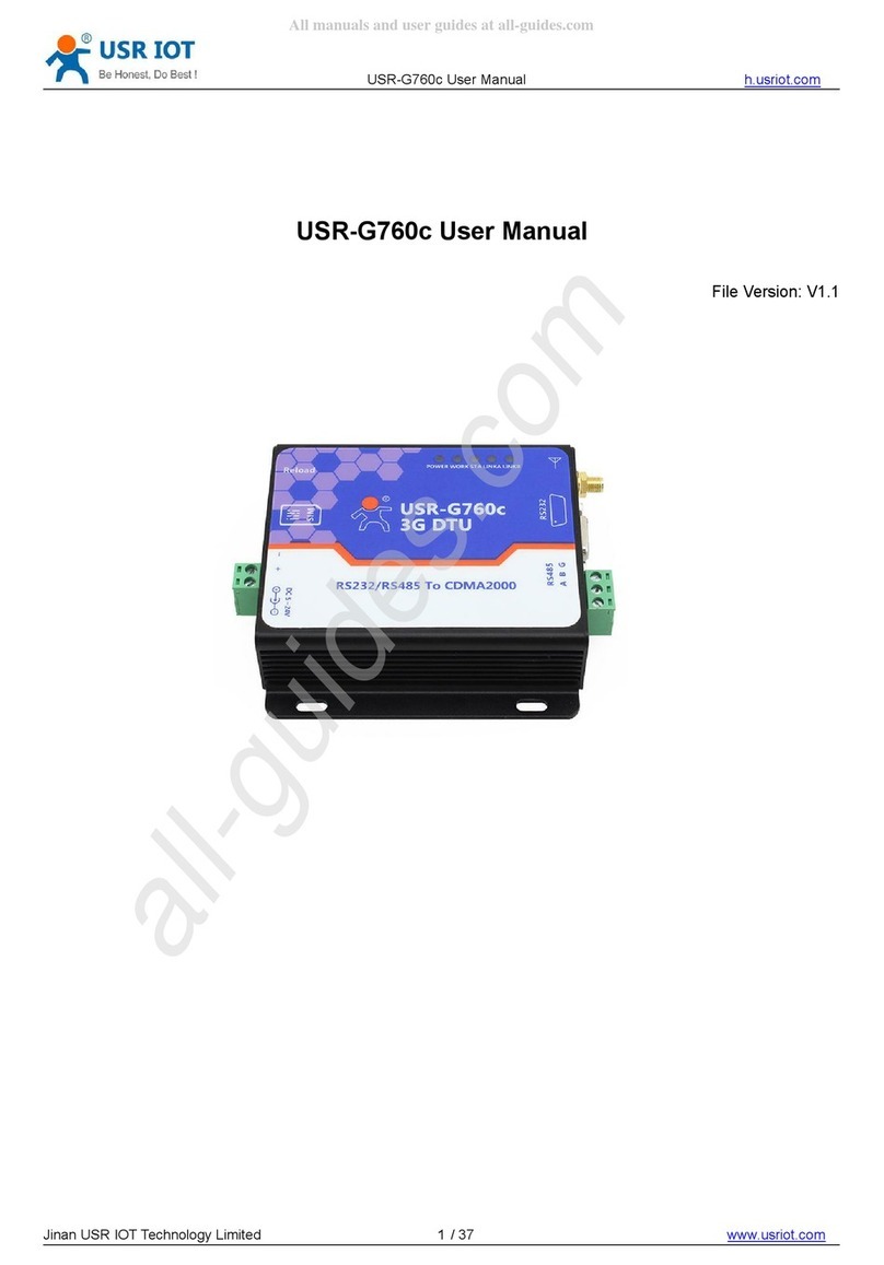 USR IOT USR-G760c User manual