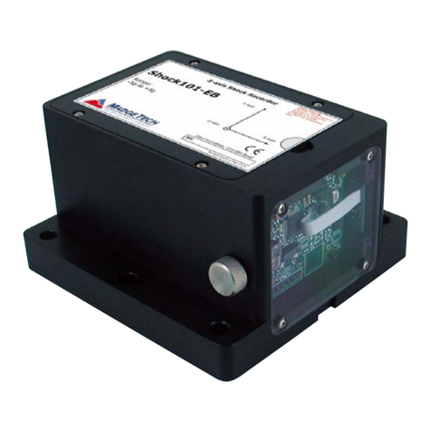 MadgeTech Shock101-5-EB Specification sheet
