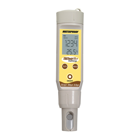 Oakton Eutech Instruments TDSTestr11+ User manual