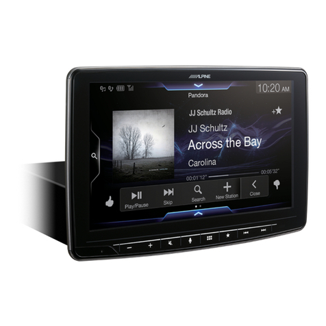 Alpine HALO9 iLX-F309 owner's manual