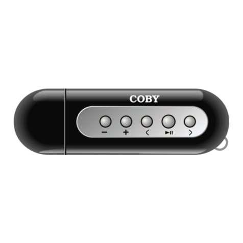 Coby MPC833 Setup guide