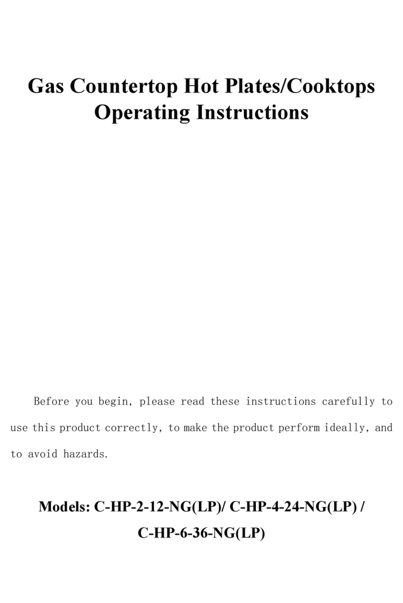 Migali C-HP-2-12-NG operating instructions