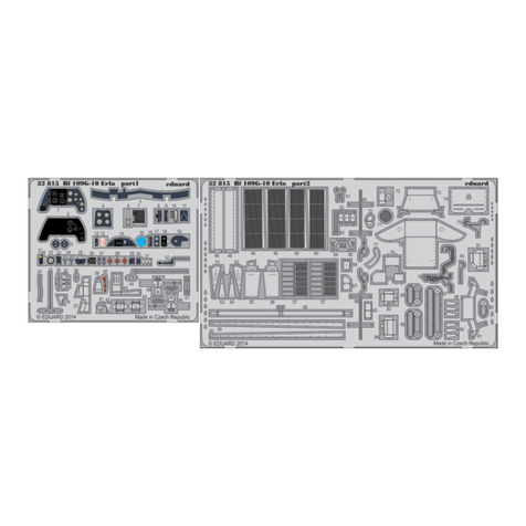 Eduard Bf 109G-10 Erla S.A. quick start guide
